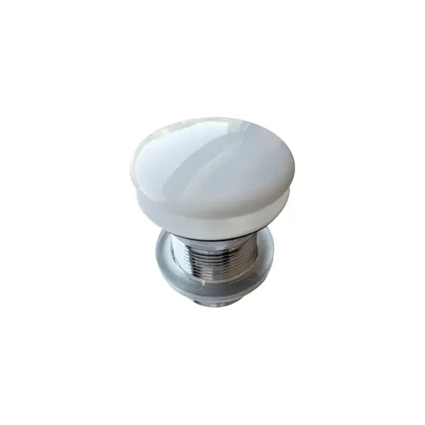 Донний клапан Flaminia з керамічною кришкою та переливом, Bianco (PLTPCE BIANCO)