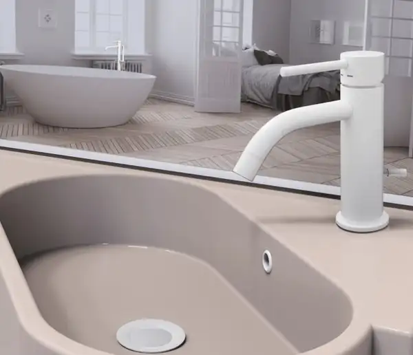 Донный клапан Clic-Clac Paffoni Light (цвет - белый матовый) (ZSCA050BO) фото 2 Aquada.com.ua Донный клапан Clic-Clac Paffoni Light (цвет - белый матовый) (ZSCA050BO) фото 2 Aquada.com.ua
