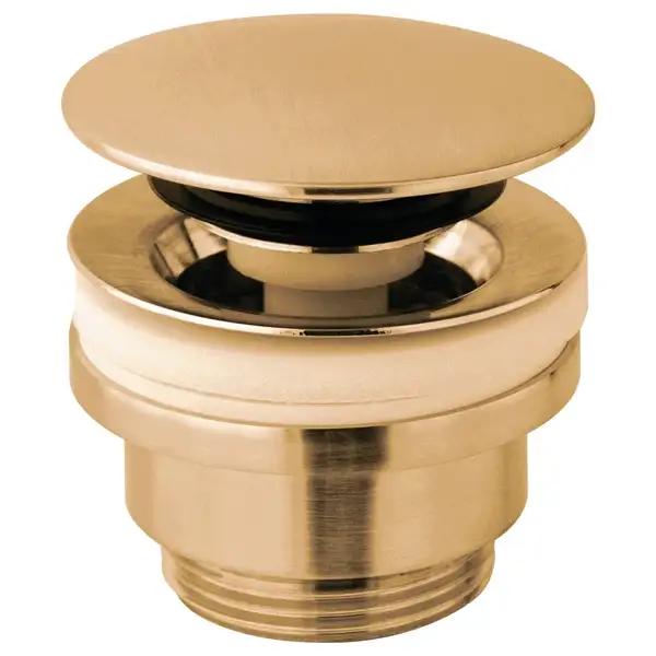 Донный клапан Clic-Clac Paffoni Light (цвет - Honey gold spazzolato / Матовое медовое золото) (ZSCA050HGSP)