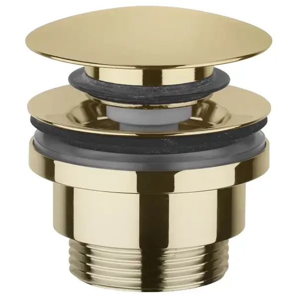 Донный клапан Clic-Clac Paffoni Light (цвет - White gold / Белое золото) (ZSCA050WG)