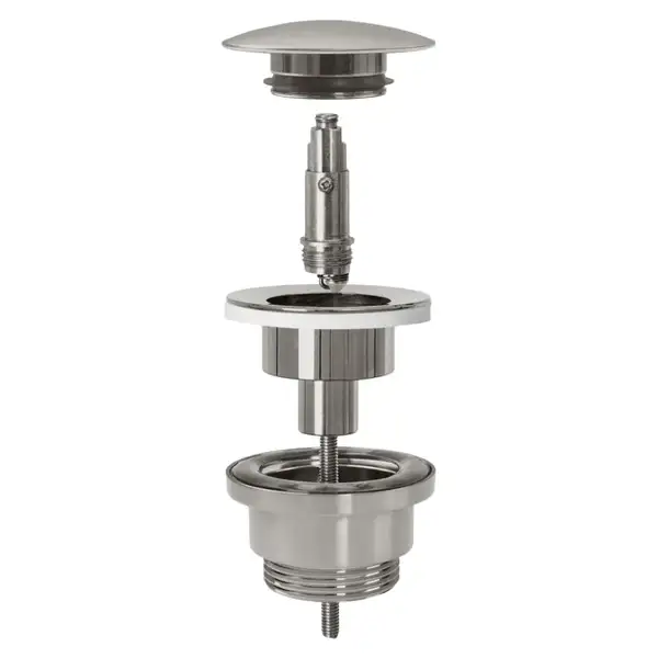 Донный клапан для умывальника REA KLIK-KLAK NIKIEL BRUSHED (REA-A6000)