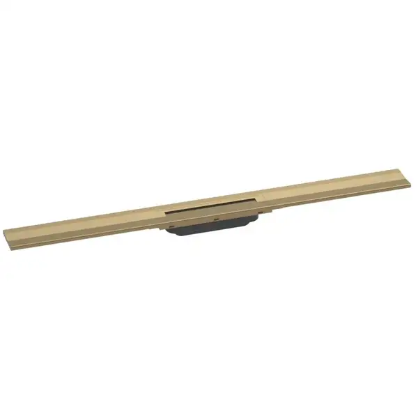Верхня частина зливу для душу Hansgrohe RainDrain Flex для каналу (пристінний) 900 мм, Brushed Bronze (56052140)