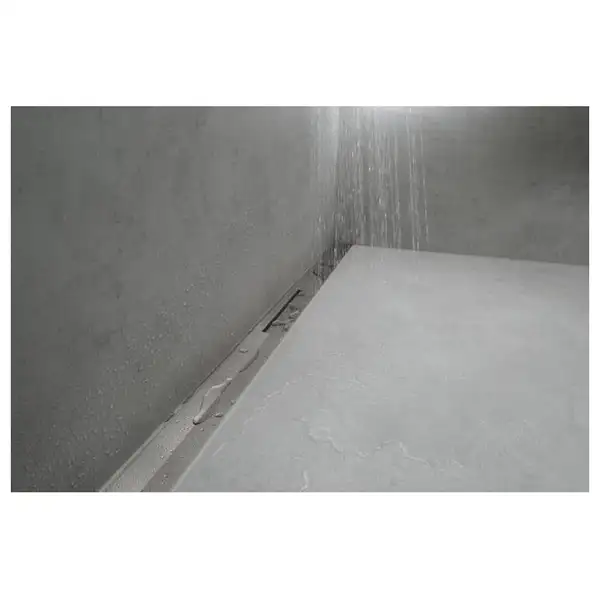 Hansgrohe RainDrain Flex Душовий канал пристінний, 90 см, Brushed Black (56052340)