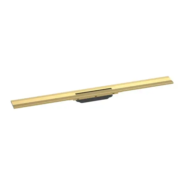 Верхня частина зливу для душу Hansgrohe RainDrain Flex для каналу (пристінний) 90 см, Polished Gold Optic (56052990)