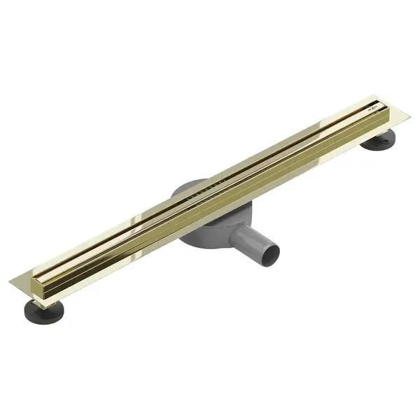 Трап для душа MEXEN FLAT 360° SLIM GOLD золотой 70 см (MEX-1541070)