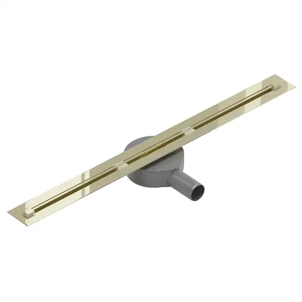 Трап для душа MEXEN FLAT 360° SUPER SLIM GOLD золотой 60 см (MEX-1551060)