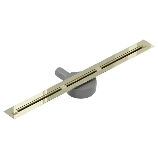 Трап для душа MEXEN FLAT 360° SUPER SLIM GOLD золотой 150 см (MEX-1551150)