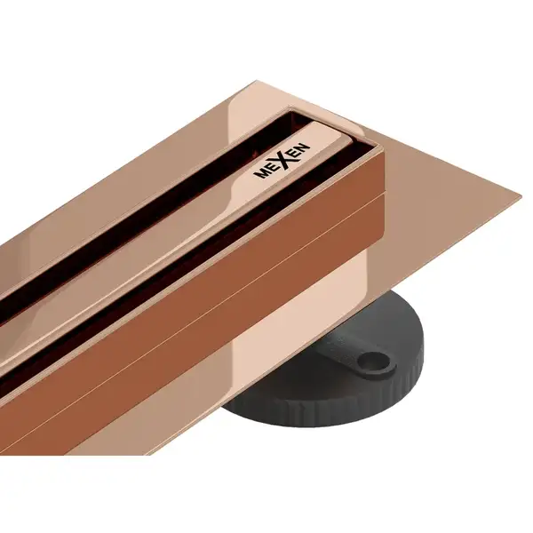Трап для душа MEXEN FLAT SLIM ROSE GOLD 80 см. (MEX-1641080)