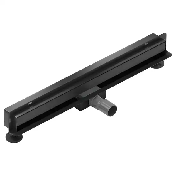 Трап для душа MEXEN FLAT WALL 2в1 настенный BLACK черный 70 см (MEX-1730070)