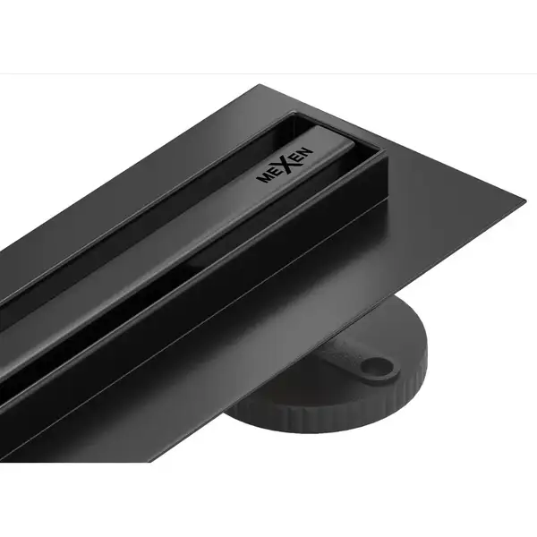 Трап для душа MEXEN FLAT 360° SLIM BLACK черный 60 см (MEX-1741060)