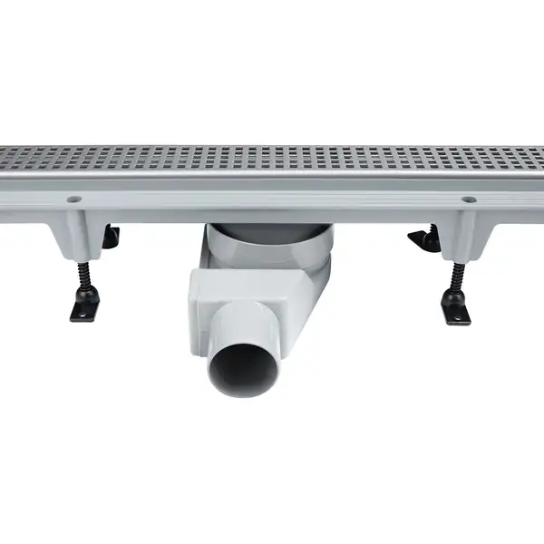 Трап Qtap Aquarius CRM50800304 линейный с комбинированным затвором и нержавеющей решеткой (AQUACRM50800304)