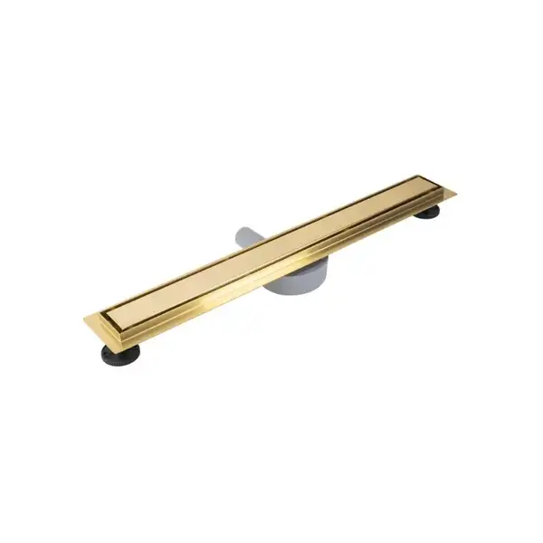 Трап для душа REA NEOX 60 PRO BRUSHED GOLD матовое золото (REA-G2701)