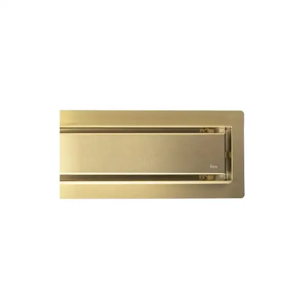Трап для душа REA NEOX 60 PRO BRUSHED GOLD матовое золото (REA-G2701)