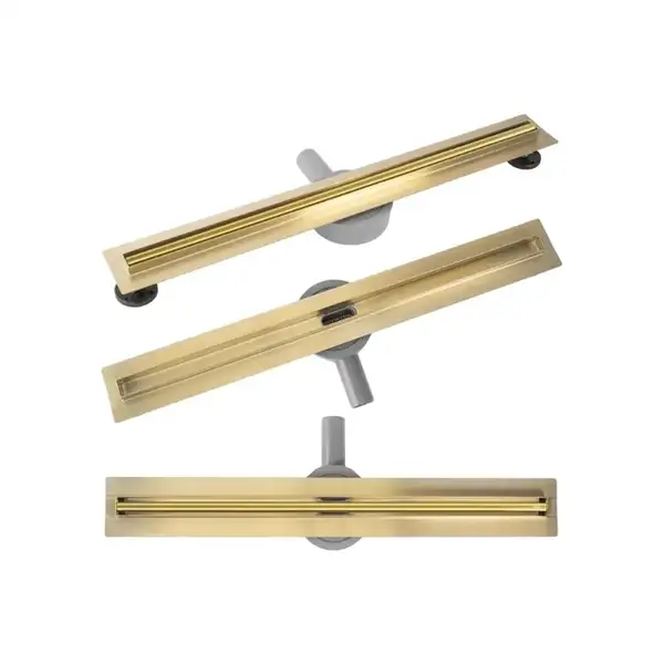 Rea Neox 80 Pro Gold Трап для душу, золотий (REA-G2719)