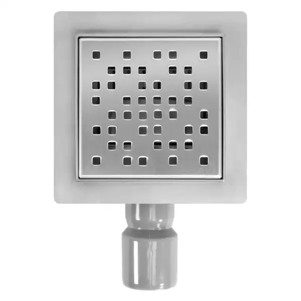 Трап для душа REA DOTS 12x12 NICKIEL BRUSHED (REA-G6202) Трап для душа REA DOTS 12x12 NICKIEL BRUSHED (REA-G6202)