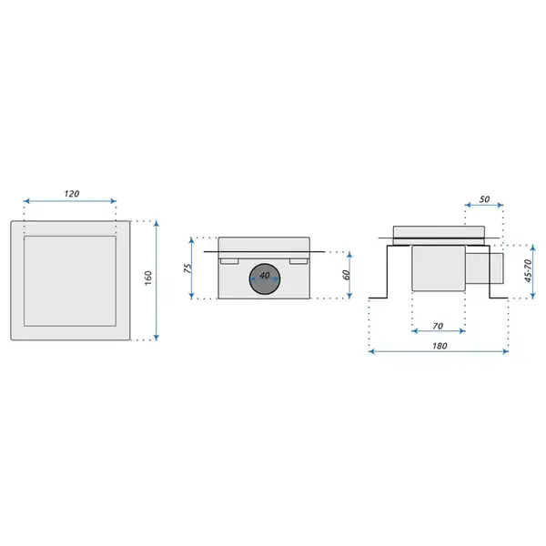 Трап для душа REA LINE 12x12 NICKIEL BRUSHED (REA-G6204) Трап для душа REA LINE 12x12 NICKIEL BRUSHED (REA-G6204)
