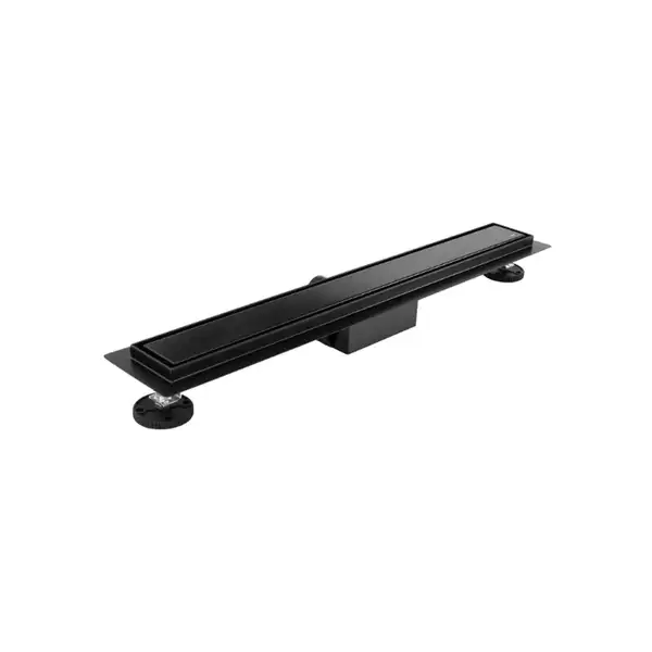 Трап для душа REA NEOX 90 BLACK черный (REA-G6603)