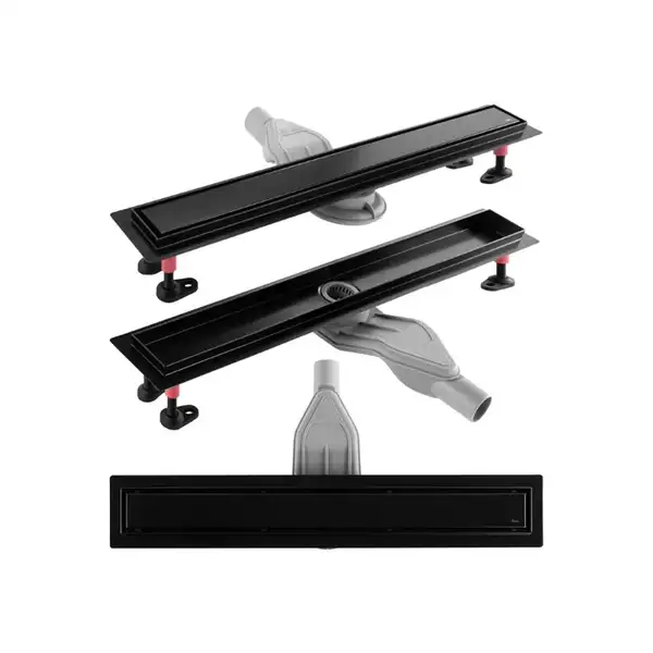 Трап для душа REA NEOX 60 SUPERFLOW BLACK черный (REA-G7805) Трап для душа REA NEOX 60 SUPERFLOW BLACK черный (REA-G7805)