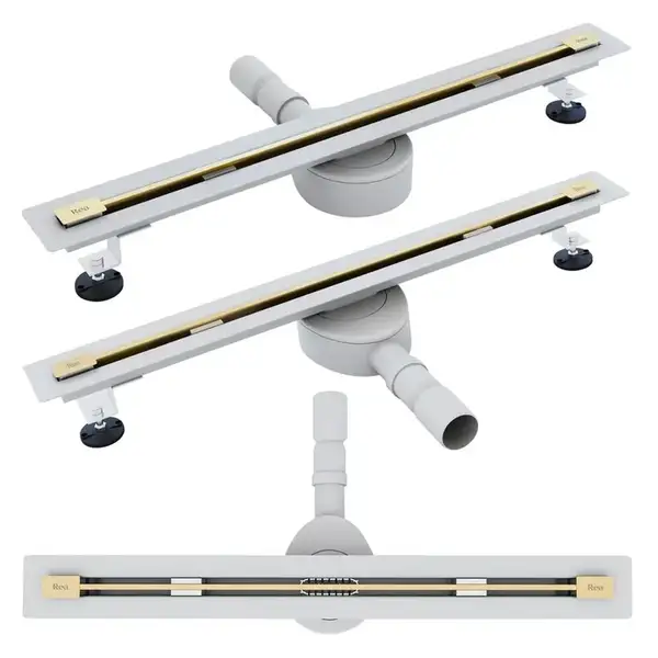 Трап для душа REA NEO ULTRA SLIM PRO BRUSHED GOLD 80 (REA-G9805) Трап для душа REA NEO ULTRA SLIM PRO BRUSHED GOLD 80 (REA-G9805)