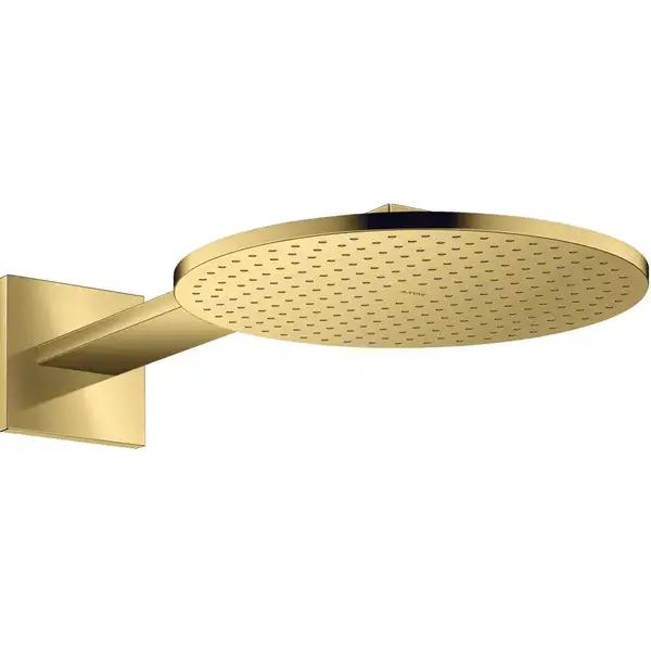 Верхній душ з тримачем Axor ShowerSolutions 300 2jet, polished gold optic (35303990)