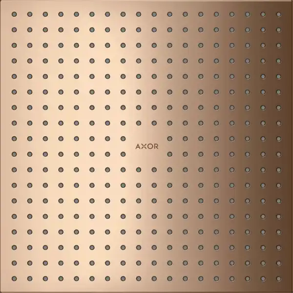 Верхній душ Axor ShowerSolutions 300х300 2jet, polished red gold (35321300)
