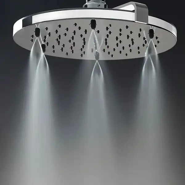 Верхній душ Bossini Tetis Nebulizair / 2, 220 мм, хром (H19625G00030009)