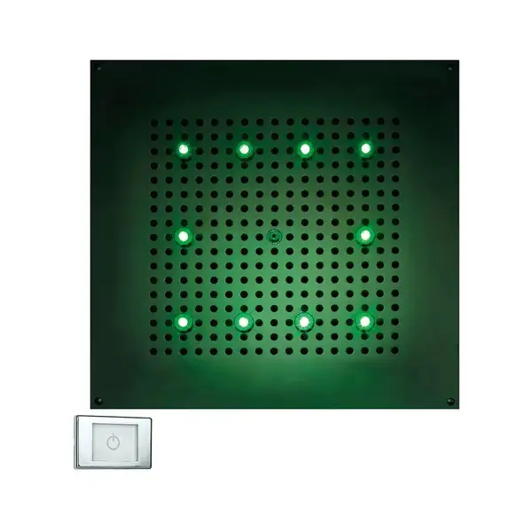 Верхній душ Bossini Dream-Oki RGB Lights Cromotherapy 470х470, хром (H37456000030016)