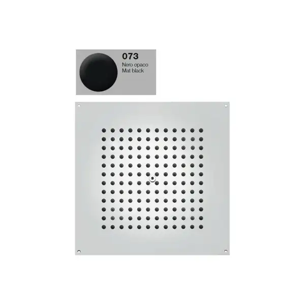 Верхній душ Bossini  DREAM-CUBE для підвісної стелі 37x37сm, mat black (H38381000073016)