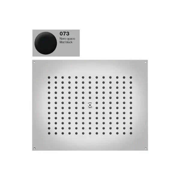 Верхній душ BOSSINI DREAM-RECTANGULAR для підвісної стелі 47x37сm, mat black (H38387000073016)