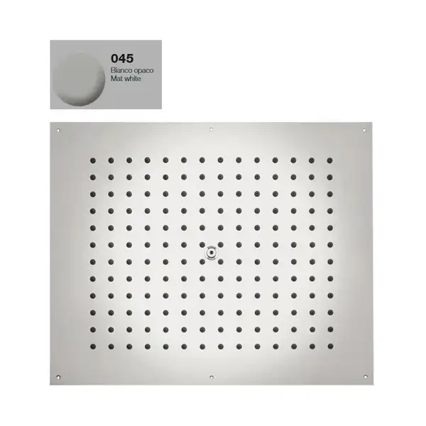 Верхній душ BOSSINI DREAM-RECTANGULAR для підвісної стелі 57x47сm, mat white (H38391000045016) Верхній душ BOSSINI DREAM-RECTANGULAR для підвісної стелі 57x47сm, mat white (H38391000045016)