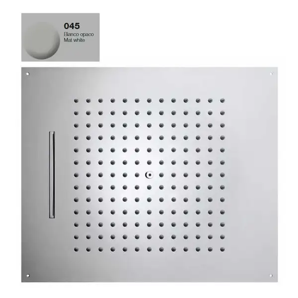 Верхній душ BOSSINI DREAM / 2 дощ, каскад, для підвісної стелі 57x 47сm, mat white (H38925000045016)