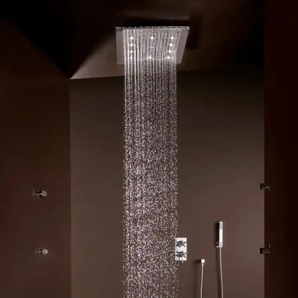 Душова лійка верхнього душа Bossini Dream Cube light, 400, хром (Y37372000030016)