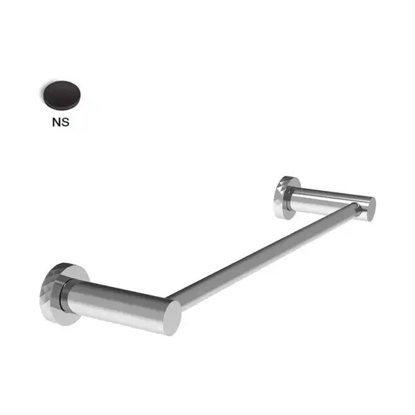 Fima Carlo Тримач для рушників Fima Rotola 30см, Чорний матовий (F6000_30NS) Fima Carlo Тримач для рушників Fima Rotola 30см, Чорний матовий (F6000_30NS)