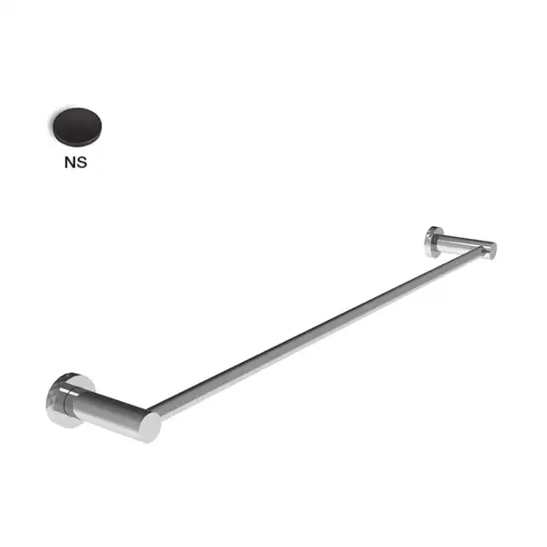 Fima Carlo Тримач для рушників Fima Rotola 60 см, чорний матовий (F6000_60NS) Fima Carlo Тримач для рушників Fima Rotola 60 см, чорний матовий (F6000_60NS)