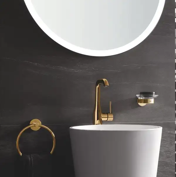 Рушникотримач Grohe Essentials, кільце d18 см, холодний світанок глянець (40365GL1)