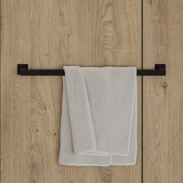 тримач для рушників Omnires Nelson black mat (NL80216BL)