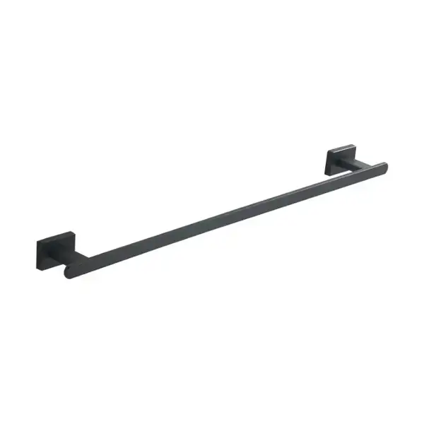 Вешалка одинарная для полотенца REA OSTE 01 BLACK черный (REA-80034)