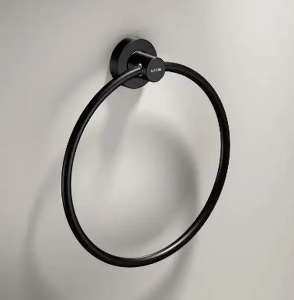 Рушникотримувач Sonia Tecnoproject Black 210х230х41 мм, чорний (166220)