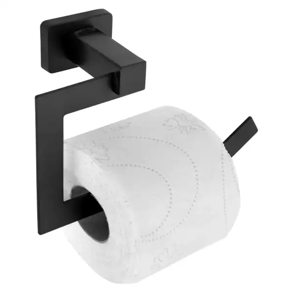 Держатель для туалетной бумаги  REA ERLO 04 BLACK черный (REA-80010)