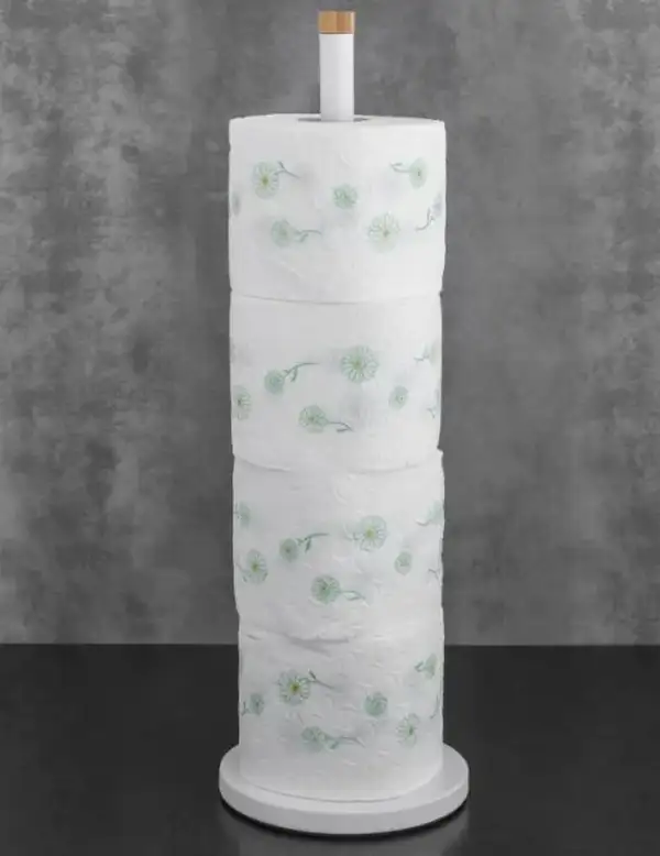 Стойка держатель для туалетной бумаги Yoka SP1 WHITE MATT (P.SP1-WHT-B)