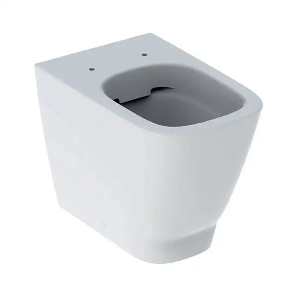 Унітаз підлоговий Geberit Smyle Square безободковий, білий (500.840.00.1)
