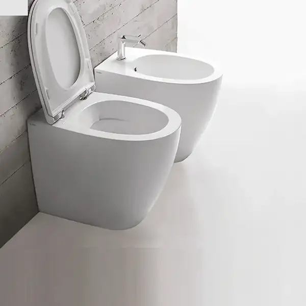 Унітаз підлоговий Globo 4ALL 54х36 h43 cm, білий (MD004BI)
