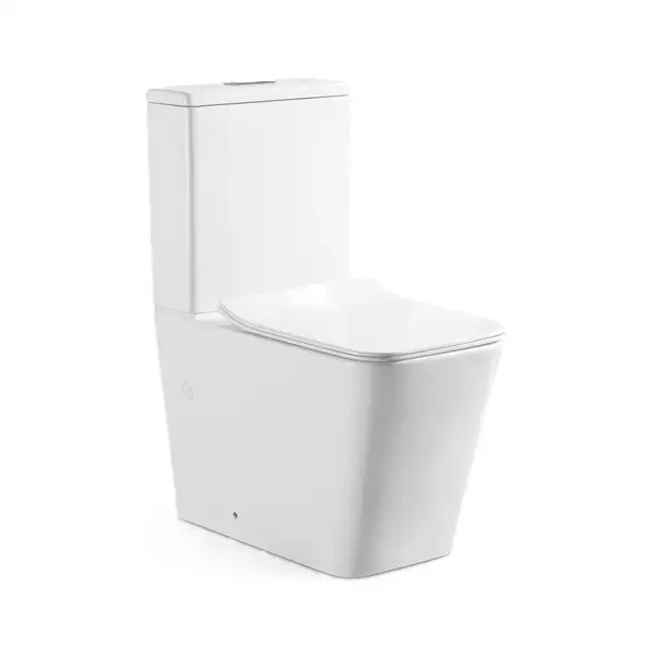 Чаша унітазу-компакту Mixxus Quadro-0403-R Bowl 640х360х835 Rimless без сидіння (MI8341)