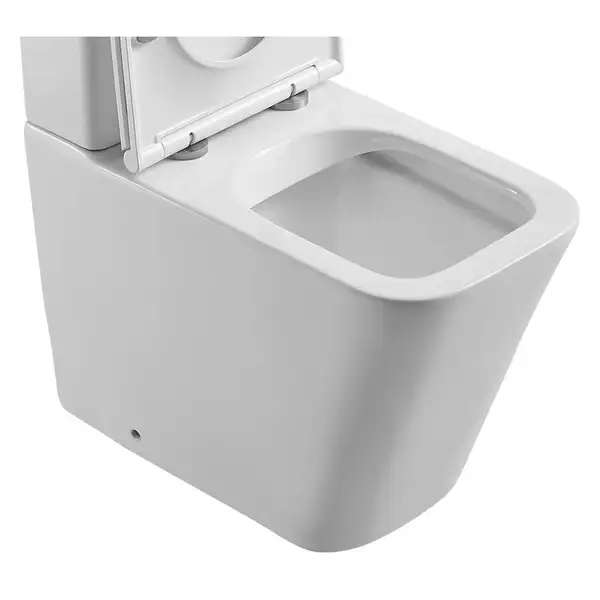 Чаша унітазу-компакту Mixxus Premium Quadro-0401-R Bowl 610х365х825 Rimless без сидіння (MI8339)