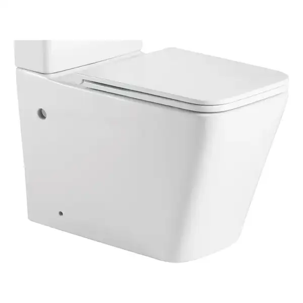 Чаша унітазу-компакту Mixxus Premium Quadro-0402-R Bowl 675х390х855 Rimless без сидіння (MI8340)