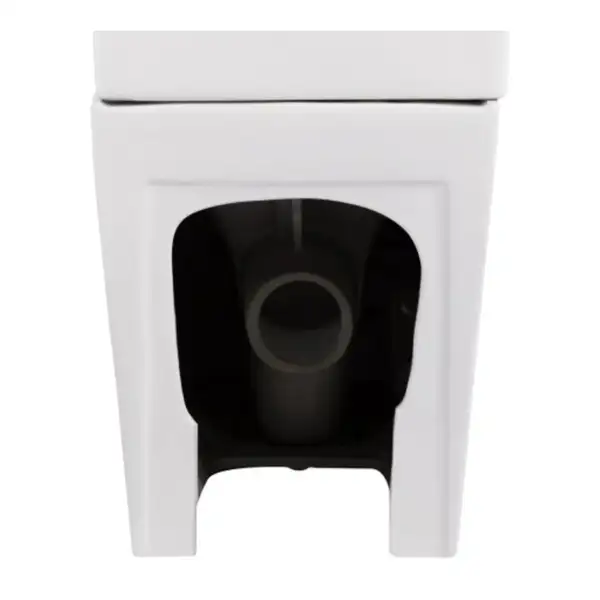 Чаша унітазу-компакту Mixxus Premium Quadro-0402-R Bowl 675х390х855 Rimless без сидіння (MI8340)