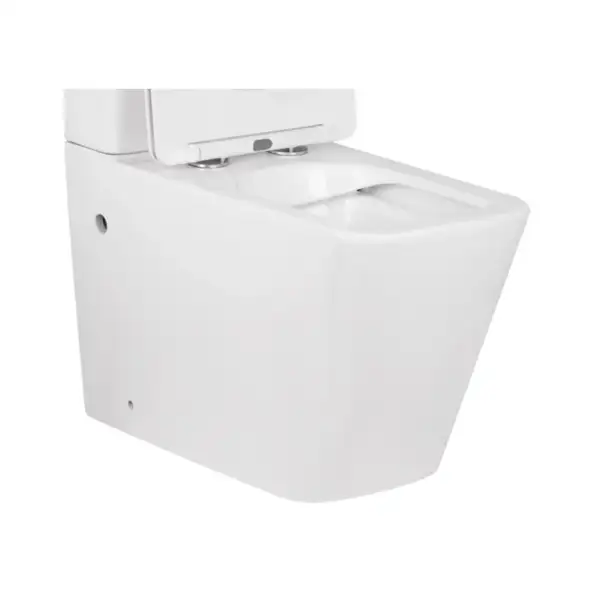 Чаша унітазу-компакту Mixxus Premium Quadro-0402-R Bowl 675х390х855 Rimless без сидіння (MI8340)
