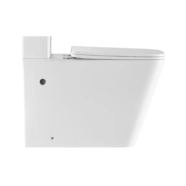 Чаша унітазу-компакту Mixxus Premium Quadro-0402-R Bowl 675х390х855 Rimless без сидіння (MI8340)
