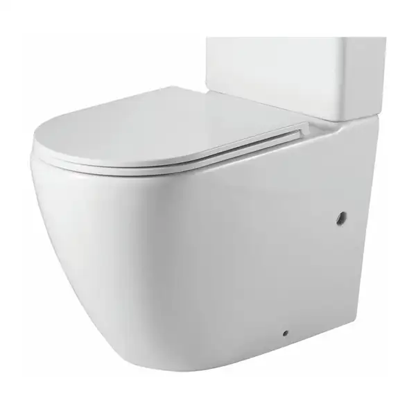 Чаша унітазу-компакту Mixxus Premium Ellipse-0402-R Bowl 660х390х855 Rimless без сидіння (MI8346)