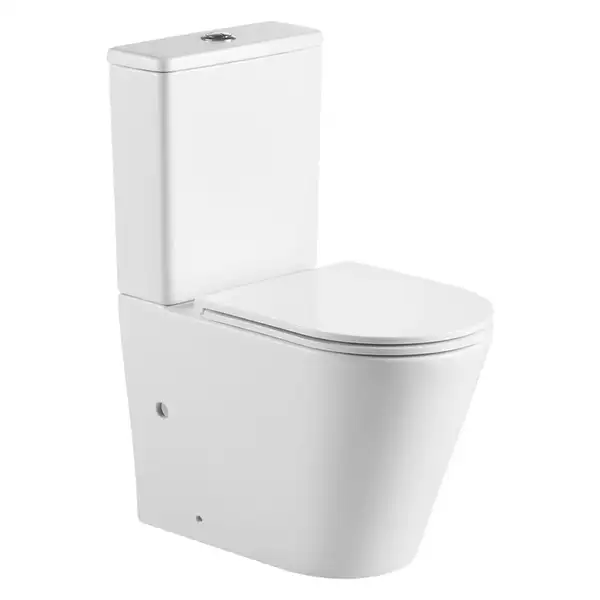 Чаша унітазу-компакту Mixxus Premium Bevel-0401-T1 Bowl 625х390х845 Tornado 1.0 без сидіння (MI8348